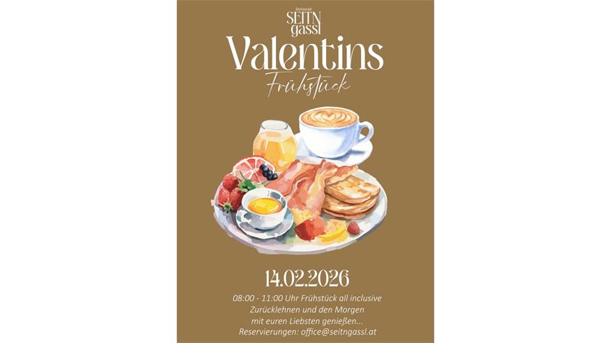 BVZ-Gewinnspiel: Valentinsfrühstück im Restaurant SEITNgassl 