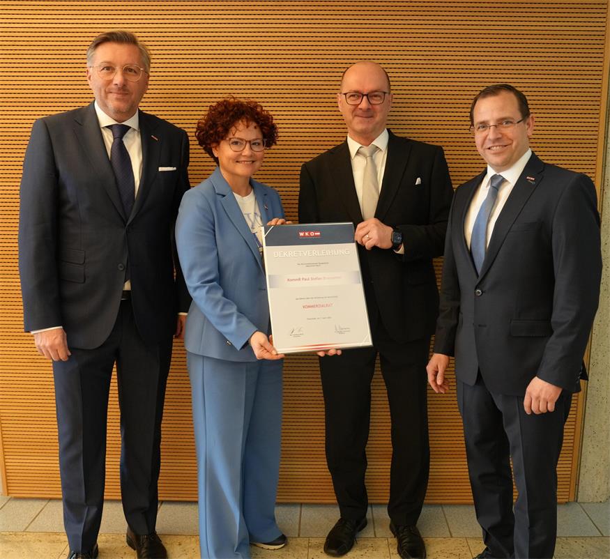Kommerzialrat: Neuer Titel für Purbacher Gastwirt 