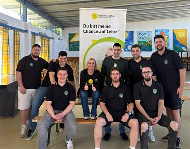 Große Beteiligung bei der Typisierungsaktion in Neudörfl