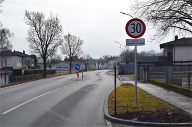 Neue 30-km/h‑Zone rund um Bildungscampus Kleinmutschen in Kraft