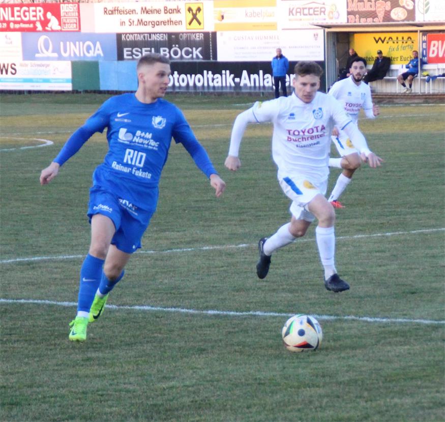 Die St. Margarethner Schlappe im Derby fiel ein bisschen zu hoch aus 