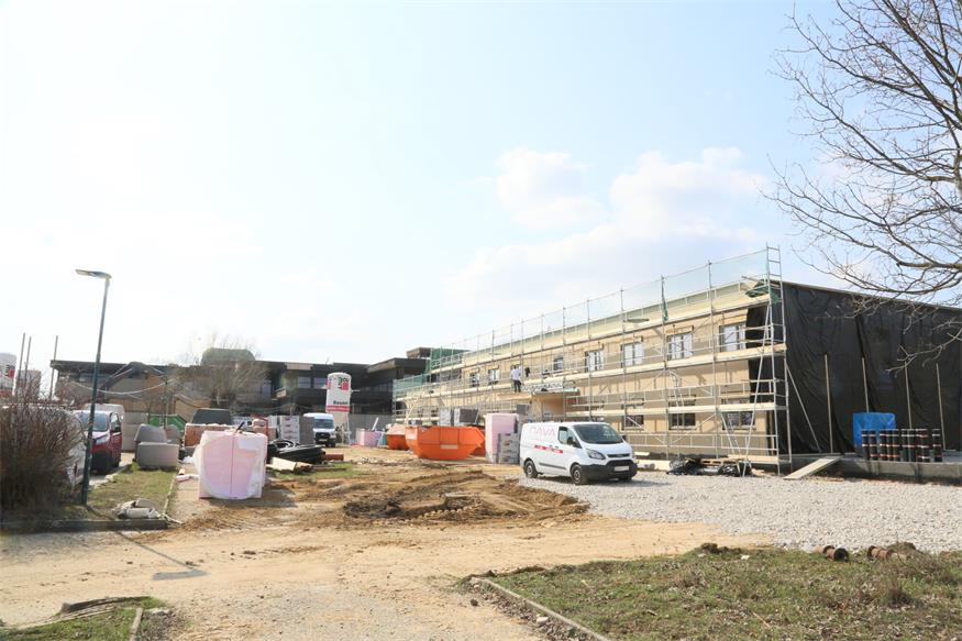 Neues Hotel beim Neusiedler Hallenbad nimmt Gestalt an Neues Hotel beim Neusiedler Hallenbad nimmt Gestalt an