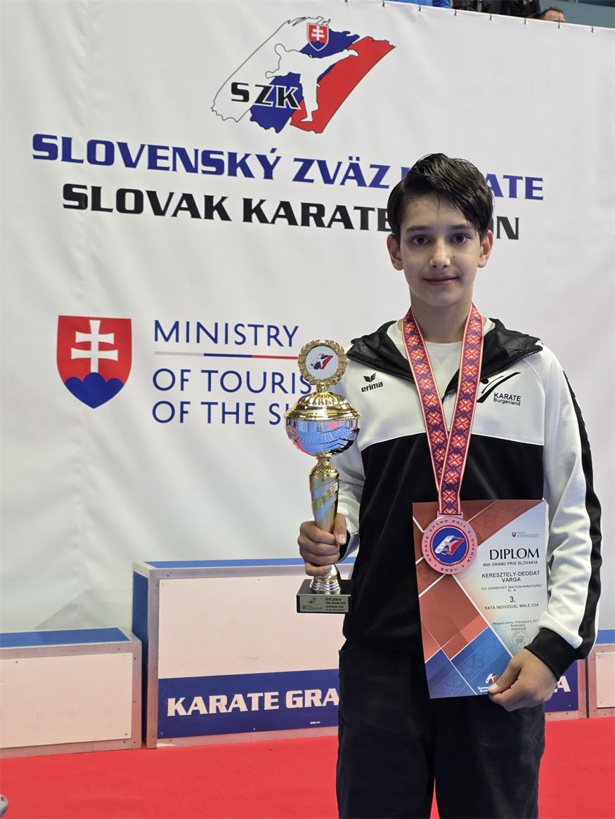 Karate: Gold und Silber für Tiara Steindl sowie Bronze für Deo Varga 
