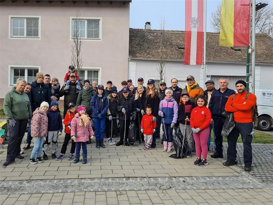 Mattersburg & Walbersdorf packten an: Putz-Aktion in der ganzen Stadt 