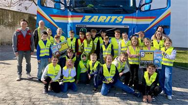 LKW-Projekt macht Station in der Volksschule Wulkaprodersdorf