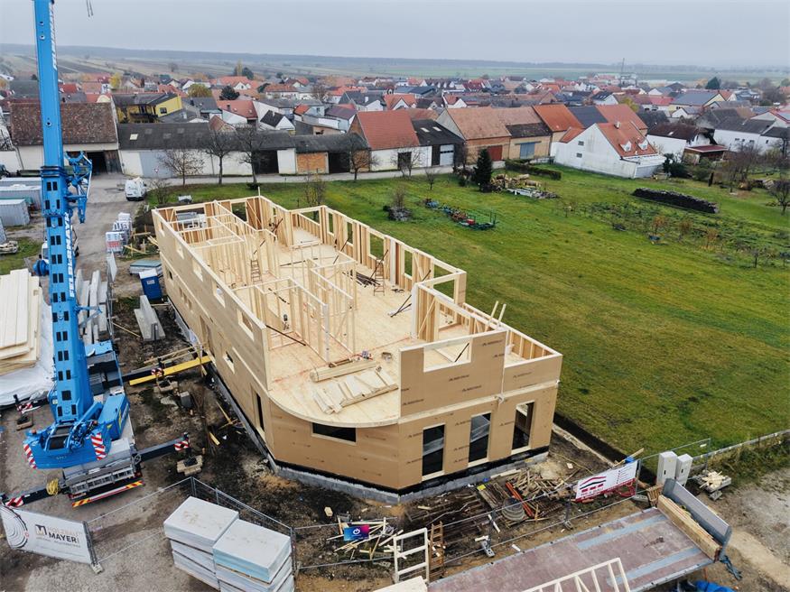 St. Georgen: Holzbau Mayer errichtet erstes Immobilienprojekt 