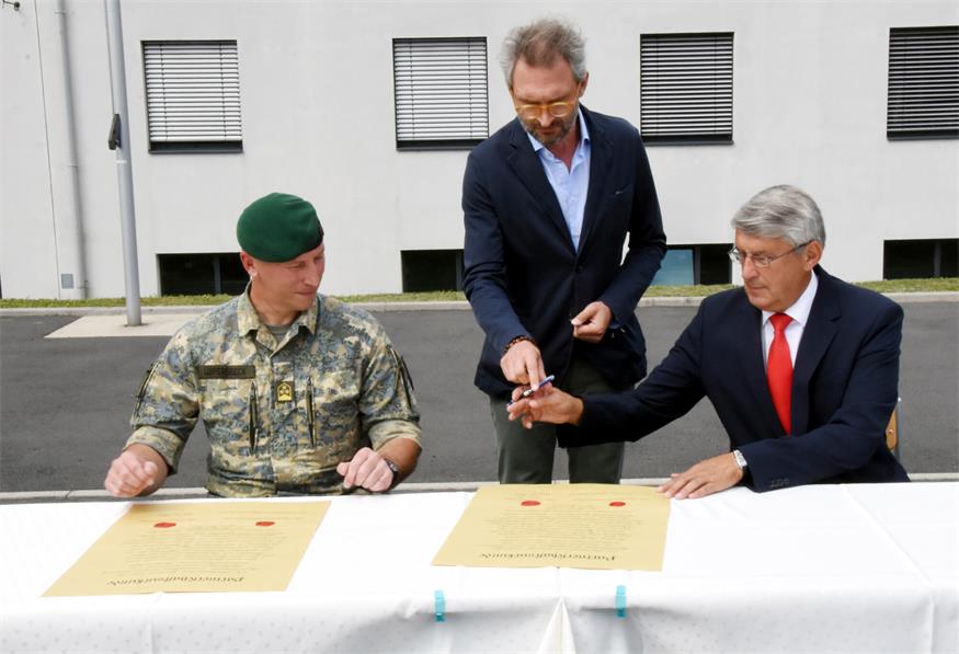 Kaserne Güssing: Stabiler Faktor für Region und Sicherheit 