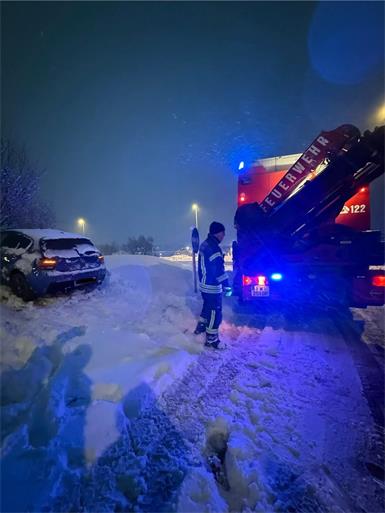 FF Oberpullendorf im Dauereinsatz: 7 Alarmierungen seit Mitternacht