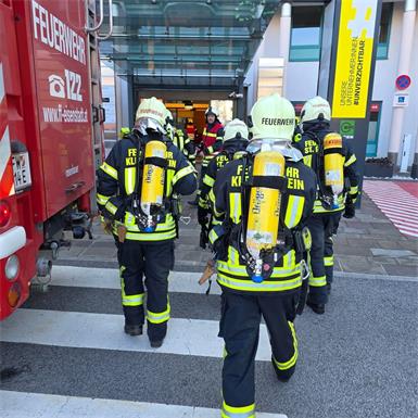 Brand in Wirtschaftskammer in Eisenstadt