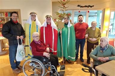 Frauenkirchen: Stimmungsvoller Neujahrsauftakt im Sozialzentrum
