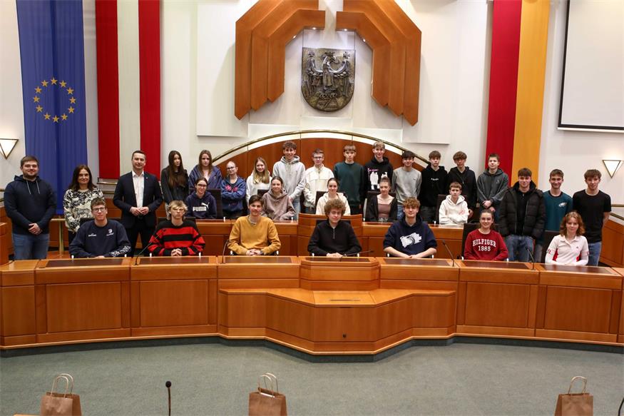 Landtag: Gymnasium Kurzwiese Eisenstadt startet ins „Jahr der Jugend“ 