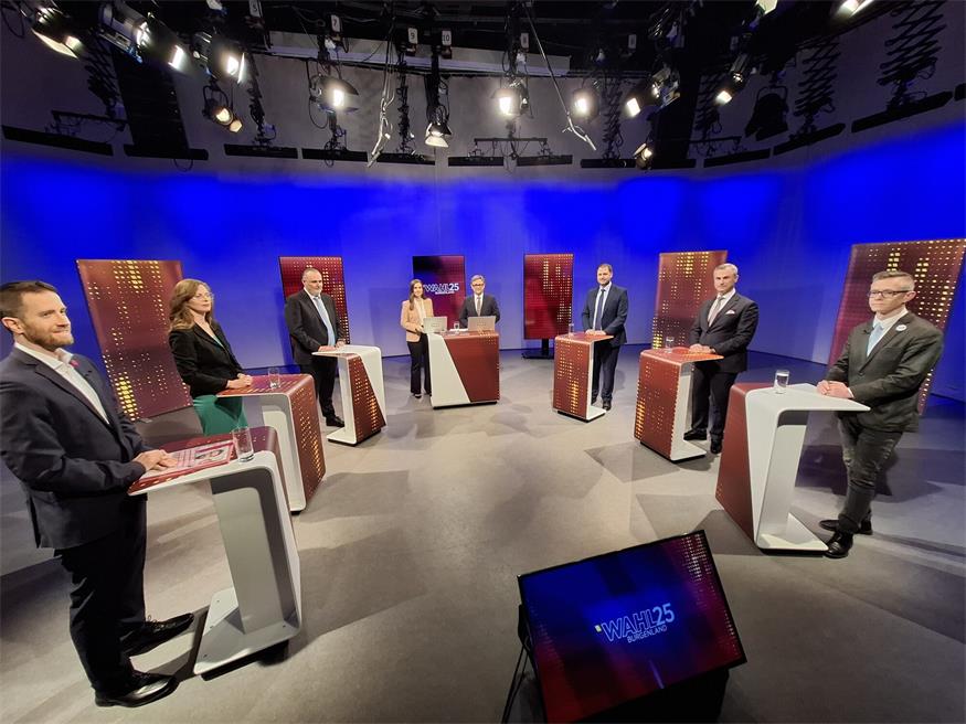 Mehr Seitenhiebe als Koalitionsliebe in der „Elefantenrunde“ Mehr Seitenhiebe als Koalitionsliebe in der „Elefantenrunde“