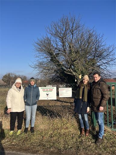Eine Oase für Fink und Co. in Großwarasdorf