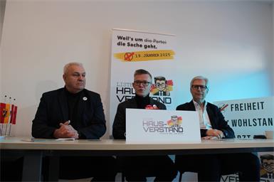 Liste Hausverstand will am Sonntag „die große Überraschung“ sein