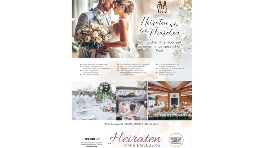 Romantik in jeder Ecke: Heiraten am Riegelberg 