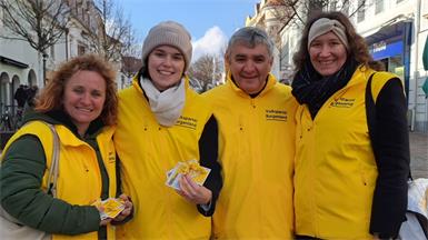 Zielsprint im Wahlkampf: ÖVP warb ein letztes Mal in Eisenstadt
