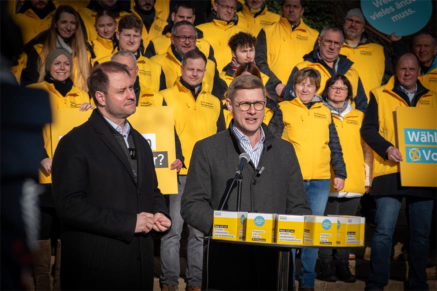 Zielsprint im Wahlkampf: ÖVP warb ein letztes Mal in Eisenstadt 