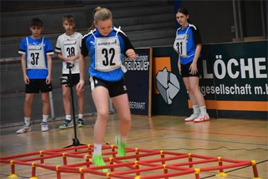Reger Zulauf beim Talente-Check in der Sporthalle Oberwart