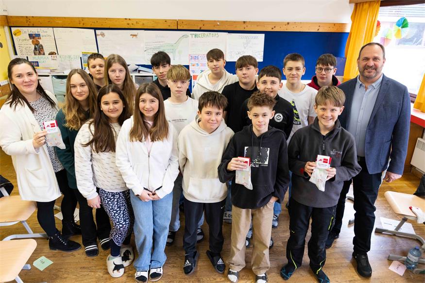Lockenhauser Mittelschüler fit in Finanzfragen gemacht 