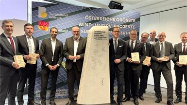 Burgenland Energie startet größtes Wind- und PV-Projekt Österreichs
