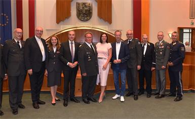 Rotes Kreuz Burgenland feierte sein 80-Jahr-Jubiläum im Landtag