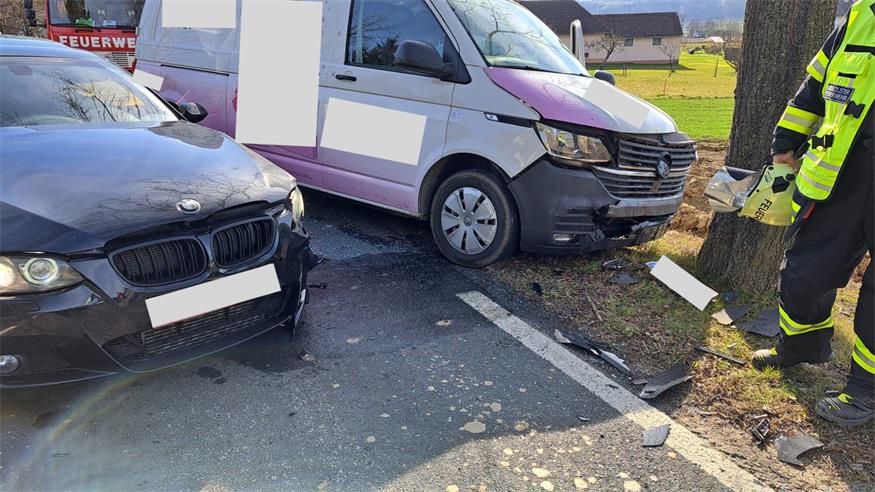 Crash an der Kreuzung 