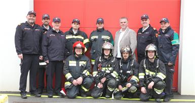 Speerspitzen von vier Feuerwehren unterzogen sich Leistungsprüfung