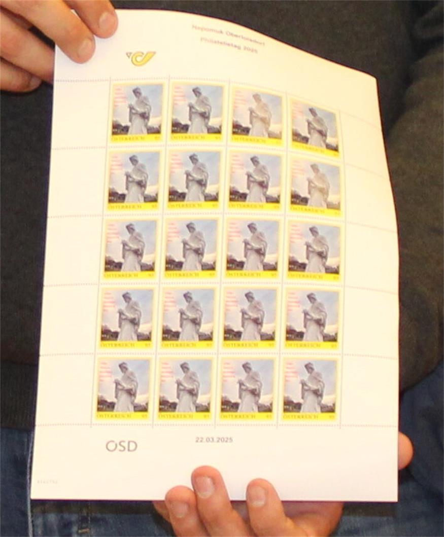 Oberloisdorf gibt's nun auch im Briefmarken-Format 