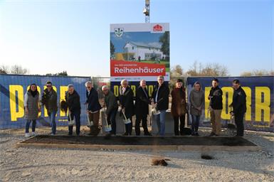 Neue Reihenhäuser in Parndorf: OSG startet 8,6-Millionen-Projekt