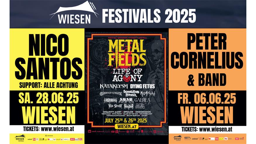 Bunter Mix wartet auf Musikfans Bunter Mix wartet auf Musikfans