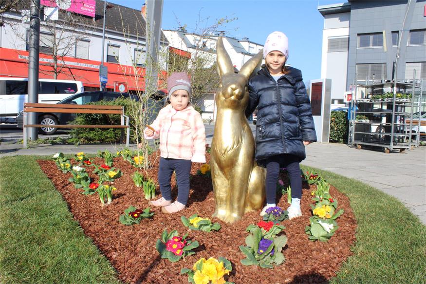 In Oberpullendorf ist der Osterhase schon da 