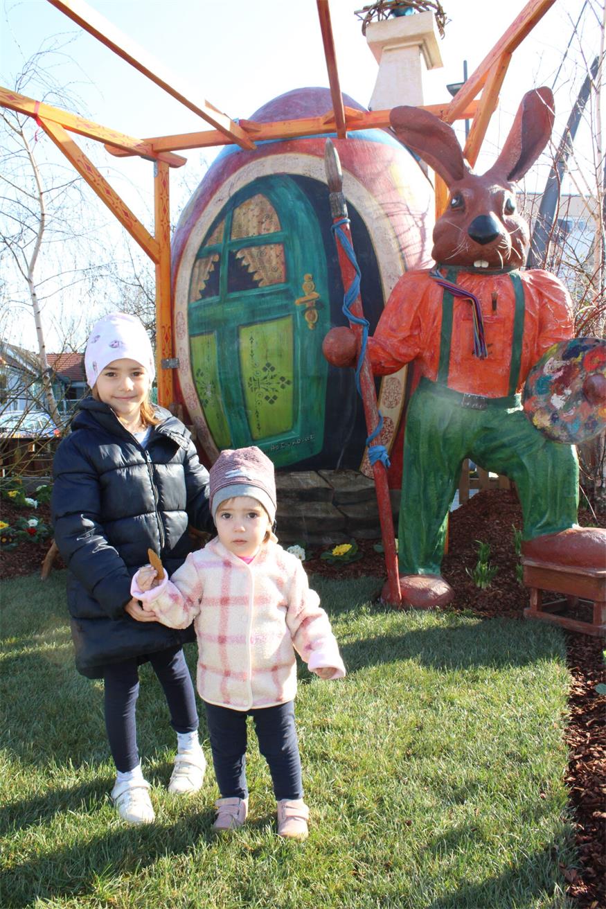 In Oberpullendorf ist der Osterhase schon da 