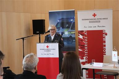 Mehr als 500 Mitarbeitende sind beim Roten Kreuz im Bezirk engagiert