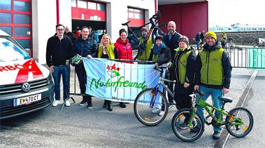 Großes Interesse am Fahrrad-Flohmarkt der Naturfreunde in Eisenstadt