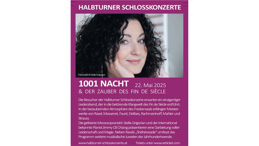 22. Mai: 1001 Nacht & der Zauber des Fin de Siècle 