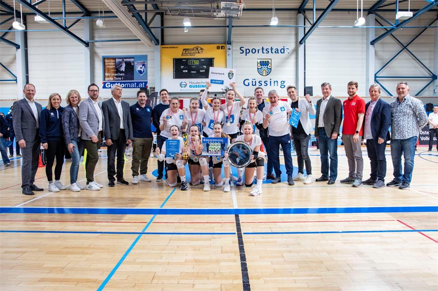 Zweimal Schulvolleyball-Finale als Güssinger Top-Veranstaltungen 