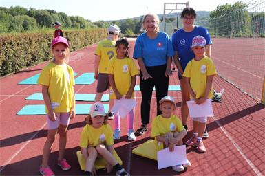 400 Kinder beim actionday in Mattersburg