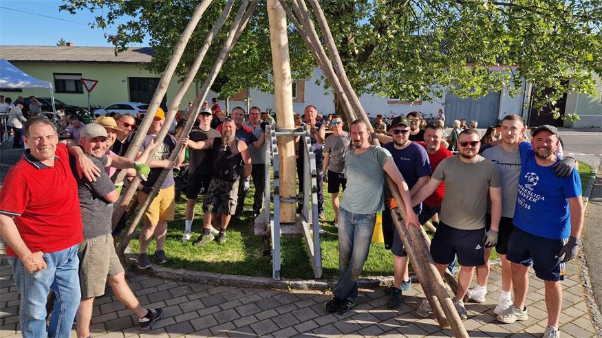 Im ganzen Bezirk Eisenstadt hieß es: Hoch dem 1. Mai 