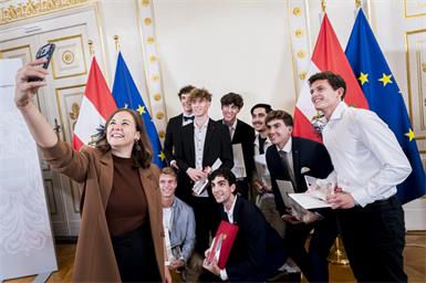 Burgenlands Zivildiener des Jahres kommt aus Rohrbach
