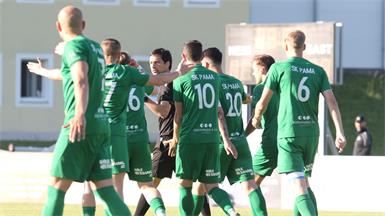 Niklas Lang sorgte mit Doppelpack für MSV-Sieg gegen den SK Pama