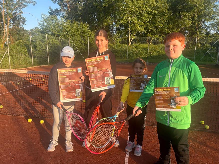 Gewinne Starterplätze für die erstmalige „TENNIS-OPEN“ in Ebenfurth 
