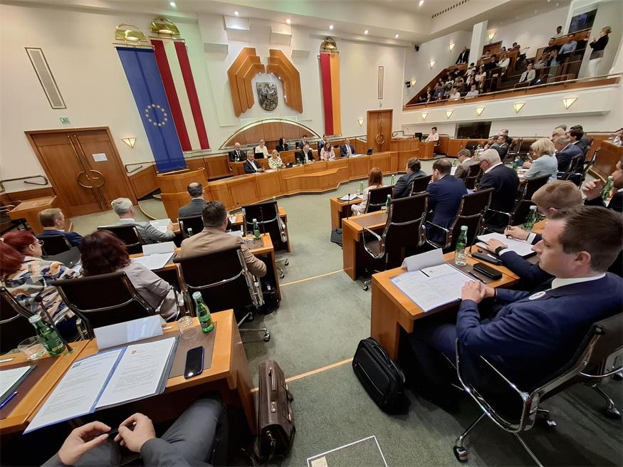 Gesundheit, Finanzen, Ehrenzeichen: Breite Palette im Landtag 