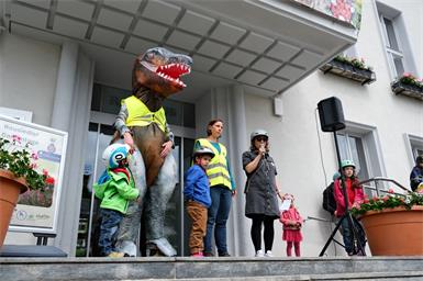 Kinder erobern die Straßen: Dritte Kidical Mass in Neusiedl am See