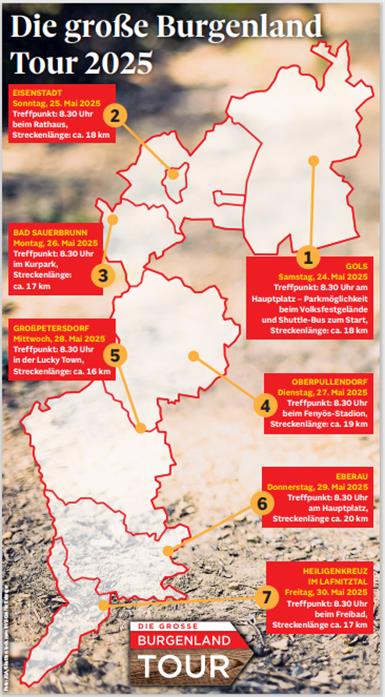 Es geht wieder los! Neue Wander-Tour(en) quer durchs Land