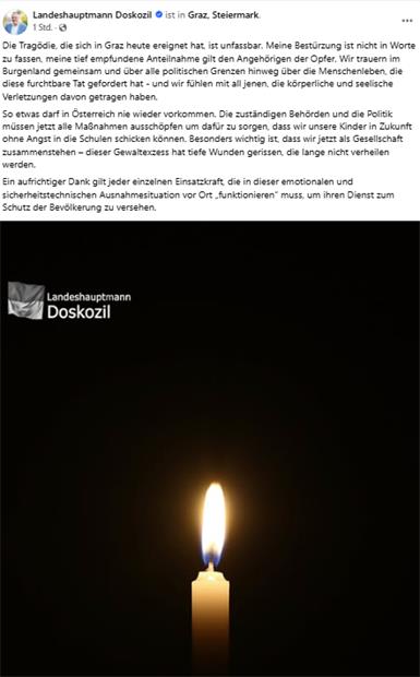 „Erschüttert und schockiert“: Reaktionen aus dem Burgenland