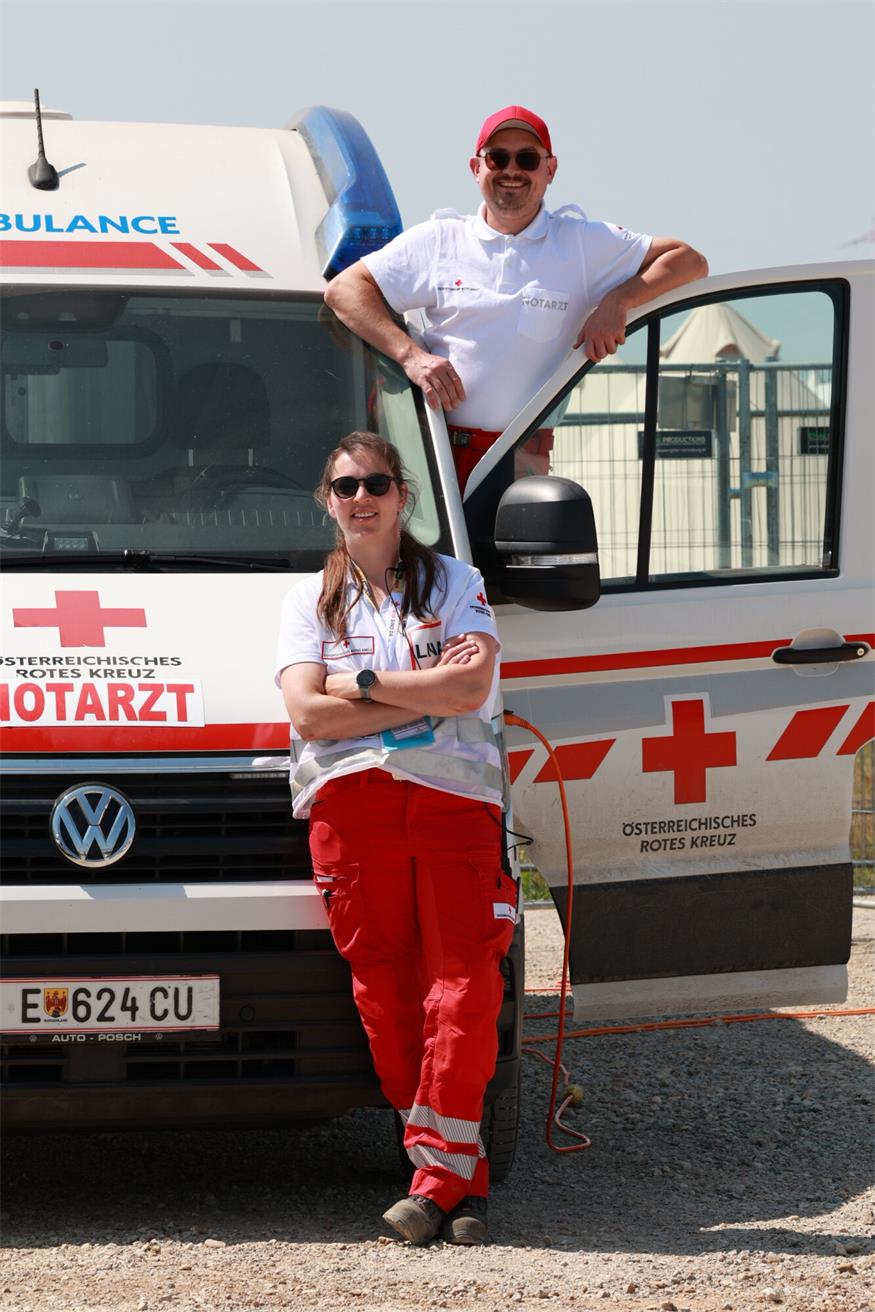 Rotes Kreuz: Fast 3.000 Behandlungen beim Nova Rock 2025 Rotes Kreuz: Fast 3.000 Behandlungen beim Nova Rock 2025