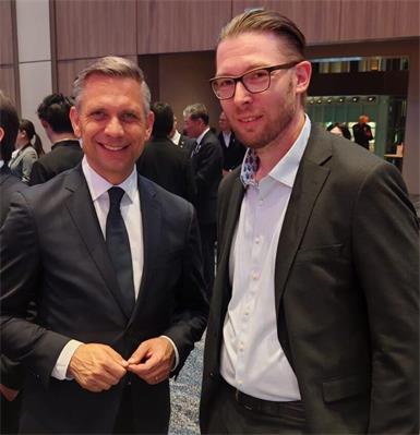 Mattersburger Unternehmen mit Bundespräsident bei der Expo in Japan