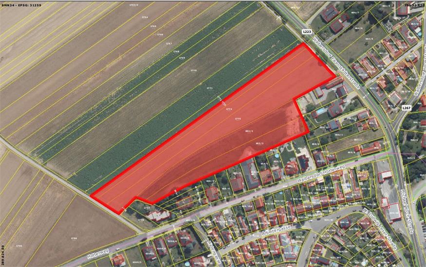 Mattersburg wächst: 22 neue Bauplätze bei der Eisenstädterstraße 