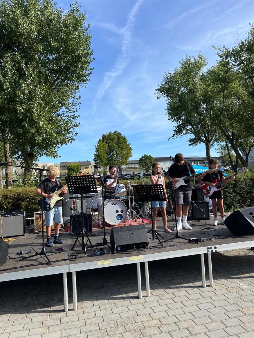 Junge Musiktalente beim PODOsound Festival