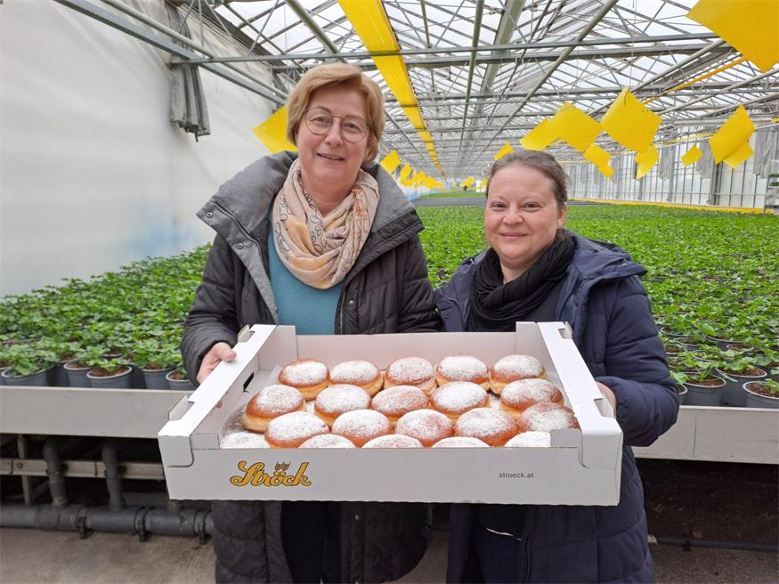 Süße BVZ-Überraschung für Betriebe im Neusiedler Bezirk